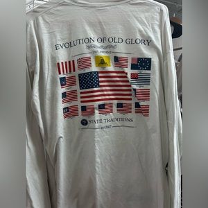 State traditions long sleeve tee. Size XL